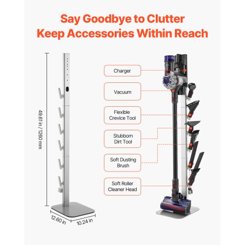 Vacuum Stand Compatible with Dyson G5 V15 V12 V11 V10 V8 V7 V6 Series