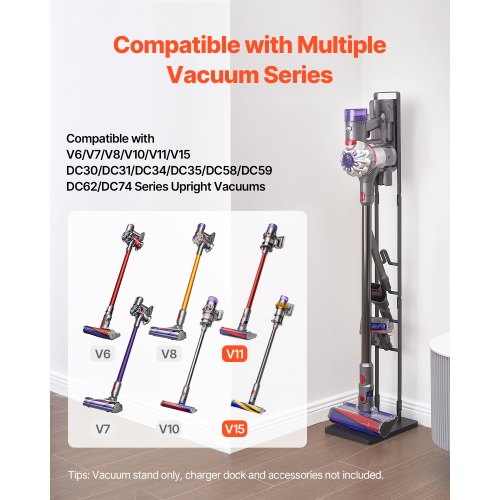 Vacuum Stand Compatible With Dyson V6 V7 V8 V10 V11 V15 Stable Vacuum 1