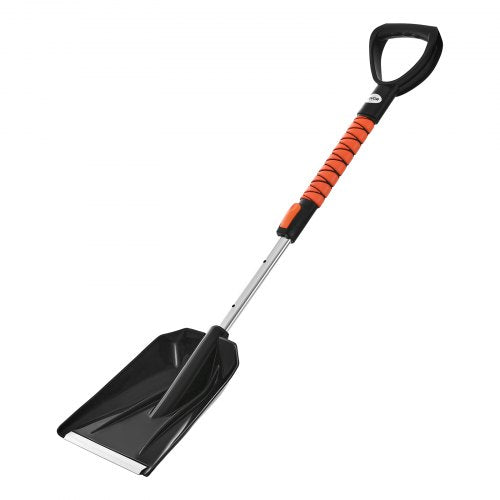 Snow Shovel and Snow Brush 42 in Extendable Snows Broom Ice Scraper with 180°