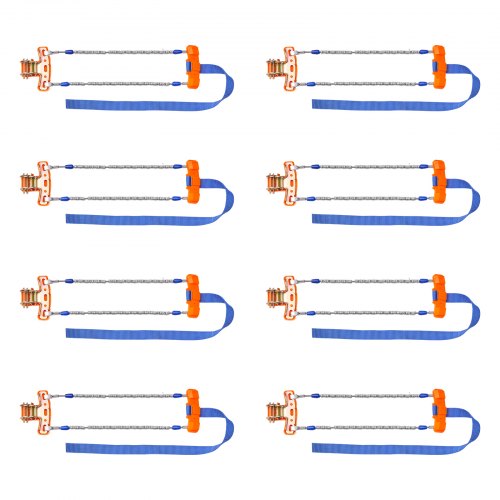 8 PCS Snow Chains Tire Traction Wheel Chains for Tire Width 92112