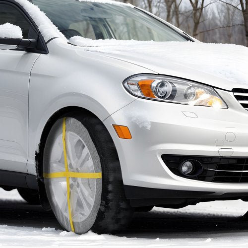 Thickened Snow Socks for Tires Full Coverage Tire Socks with Polyester