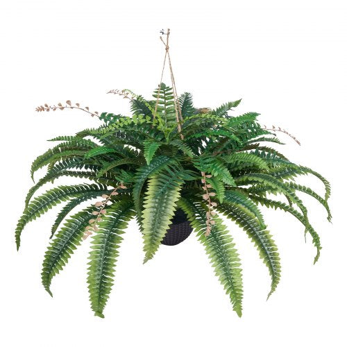 Artificial Ferns Natural Spread Diameter 3741 Inch Large Hanging Fake