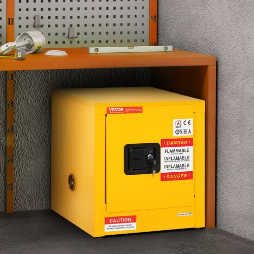 Flammable Cabinet 169 x 169 x 182 Galvanized Steel Safety Cabinet