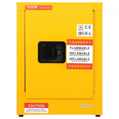 169 x 169 x 22 Flammable Cabinet Galvanized Steel Safety Cabinet