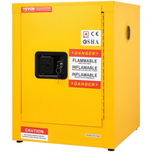 169 x 169 x 22 Flammable Cabinet Galvanized Steel Safety Cabinet