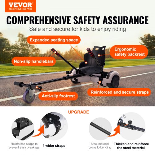 Hoverboard Seat Attachment Compatible with All 65 8 85 10