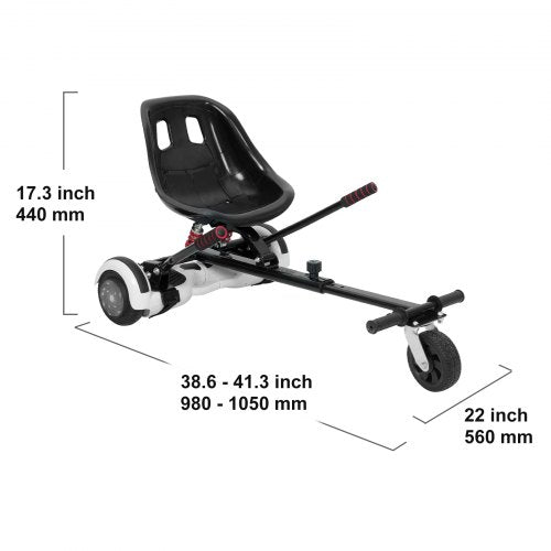 Hoverboard Seat Attachment for 65 8 85 10 Hoverboards Dual Shock