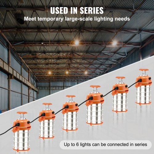 LED Portable Work Lamp 150W 20000lm 5000K Durable WaterResistant