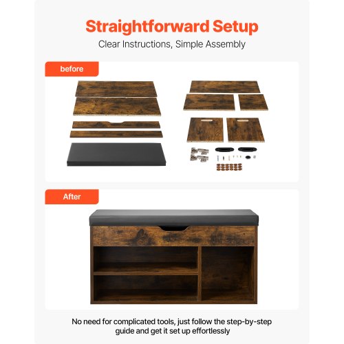 Entryway Shoe Bench 317 x 120 x 17.5 Inch Shoe Storage Organizer with Lift Top