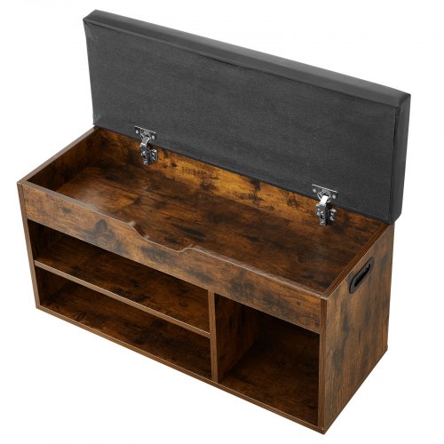Entryway Shoe Bench 317 x 120 x 17.5 Inch Shoe Storage Organizer with Lift Top