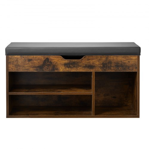 Entryway Shoe Bench 317 x 120 x 17.5 Inch Shoe Storage Organizer with Lift Top