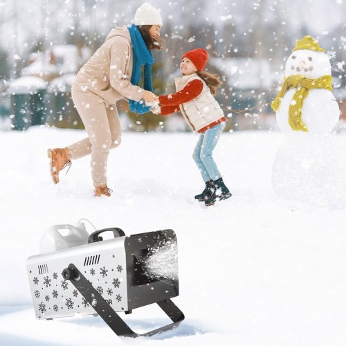 Snow Machine 1500W HandheldHanging Snow Maker By Wireless Remote Control