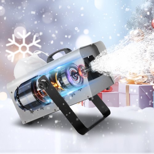 Snow Machine 1500W Wireless Remote Handheld Hanging Snow Making Machine