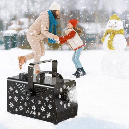 900W Snow Machine with 9 LED RGB Lights 12 LED Lighting Colors and Wireless