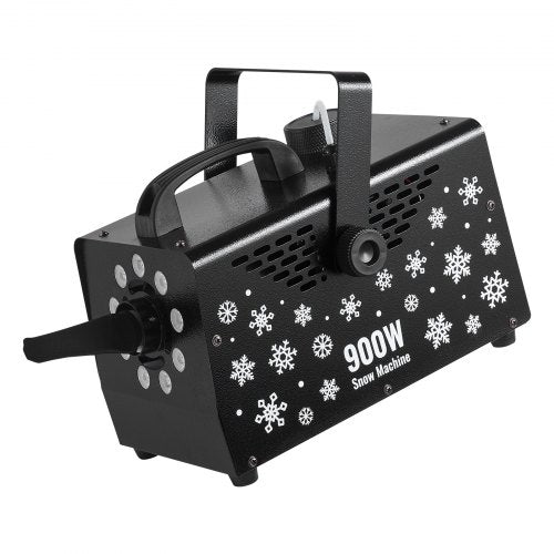 900W Snow Machine with 9 LED RGB Lights 12 LED Lighting Colors and Wireless