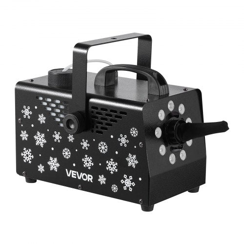 900W Snow Machine with 9 LED RGB Lights 12 LED Lighting Colors and Wireless