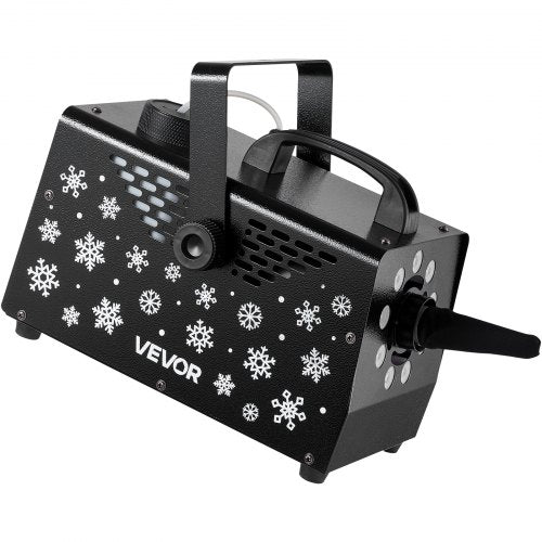 900W Snow Machine with 9 LED RGB Lights 12 LED Lighting Colors and Wireless