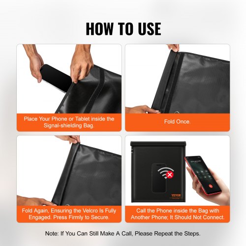 Faraday Bag 4 Pack Faraday Pouch Set for Laptop169x15