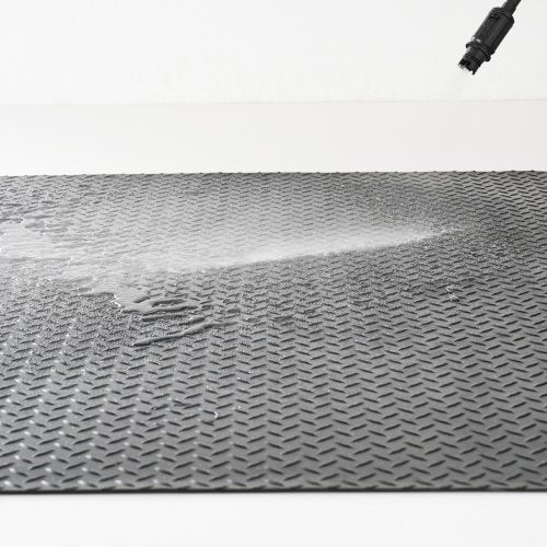 DiamondPlate Rubber Flooring Roll 3 mm x 4 ft x 8 ft Garage Floor Mat SBR