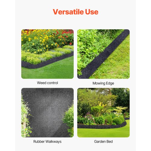 Rubber Mulch for Landscaping Recycled Rubber Mulch Mat 120 x 45