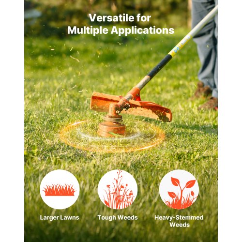 0095 in 1280 ft String Trimmer Line Orange Heavy Duty Weed Eater String
