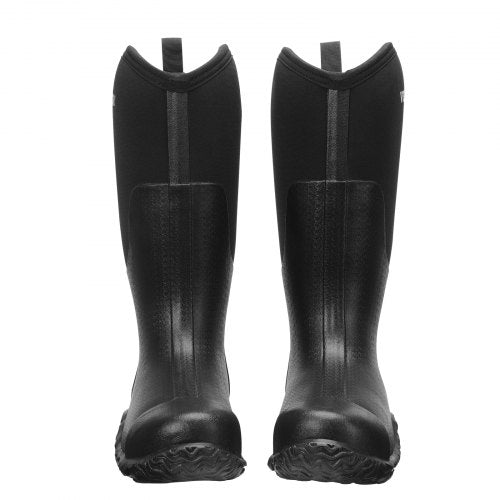 Mens Steel Toe Rubber Boots Protective Footwear Waterproof Rain Fishing 1