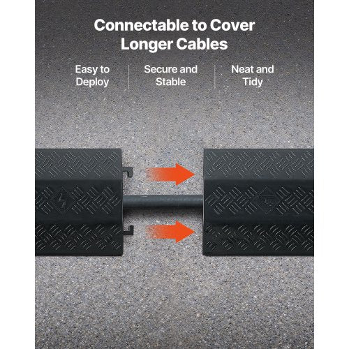 Drop Over Cable Cover 17500 lbsAxle Load Capacity Heavy Duty Cable Hose