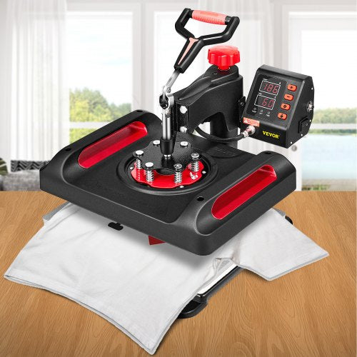 11 in 1 Heat Press 12 x 15 Inch Multifunctional Clamshell Printer Digital