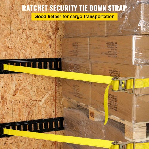 E Track Ratchet Strap 18PCS 2 x 15 ETrack Straps 4400 LBS Breaking