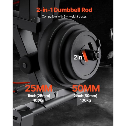 Weight Bench 800lbs Adjustable Weight Bench Press for Full Body Workout