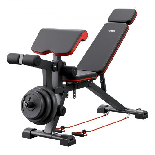 Weight Bench 800lbs Adjustable Weight Bench Press for Full Body Workout
