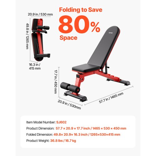 Weight Bench 1200lbs Heavy Duty Stable Weight Bench Press for Full Body