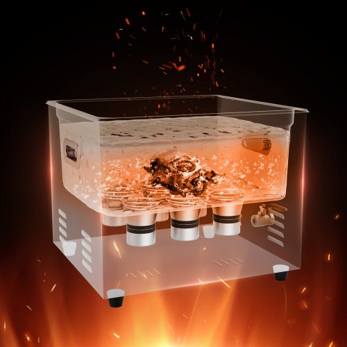 15L Ultrasonic Cleaner with Heater Timer Basket Professional Digital