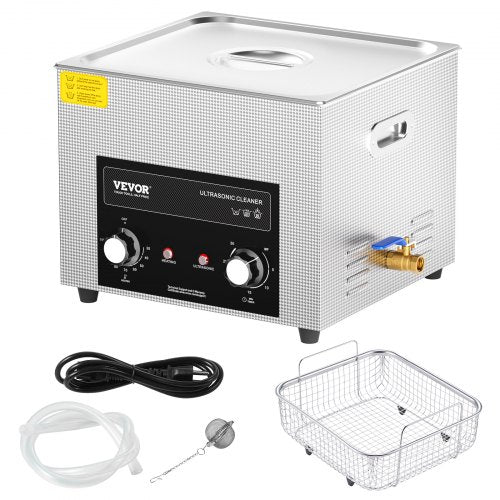 15L Ultrasonic Cleaner with Heater Timer Basket Professional Digital