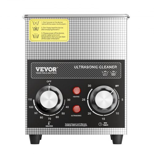 2L Ultrasonic Cleaner with Heater Timer Basket Professional Digital Sonic
