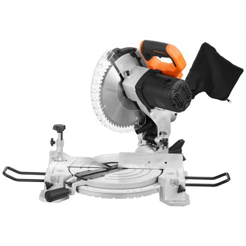 Compound Miter Saw 10Inch Blade 15 Amp Motor 60Tooth Corded Single