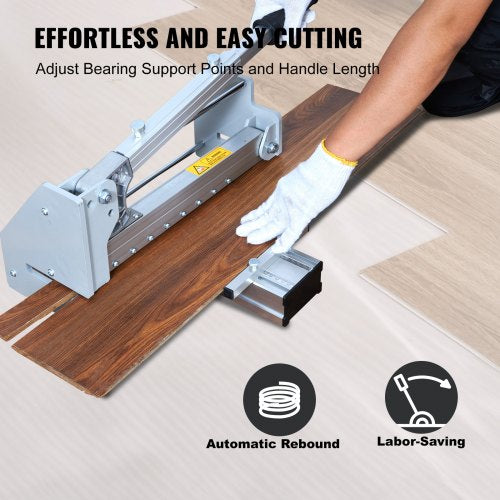 Floor Cutter 13 inch Cuts Vinyl Plank Laminate Engineered Hardwood