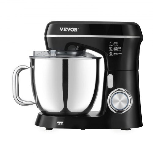 Stand Mixer 5.3QT 4.4QT Two Stainless Steel Bowls 10P Speeds Tilthead