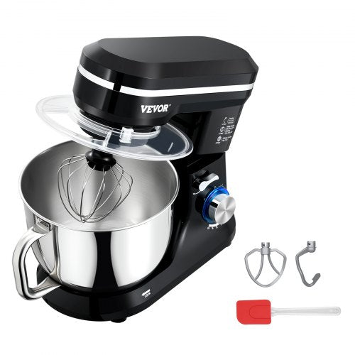 Stand Mixer 5QT Dough Mixer 10P Speeds Tilthead Food Mixer Kitchen