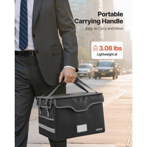 Fireproof Document Box 1832 Heat Insulated Fireproof Waterproof Box 2