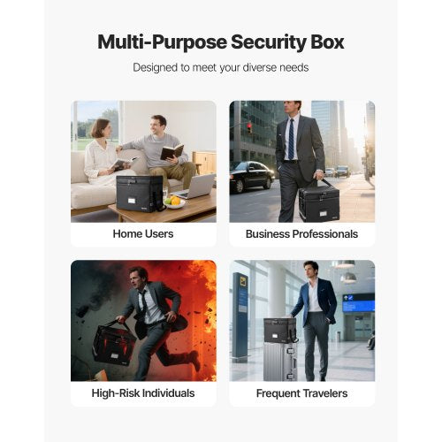 Fireproof Document Box 1832 Heat Insulated Fireproof Waterproof Box 3