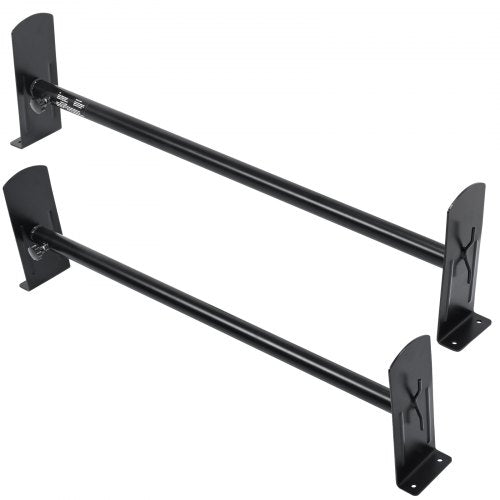Van Roof Ladder Rack 2 Bars Alloy Steel Roof Racks 500 LBS Capacity Roof