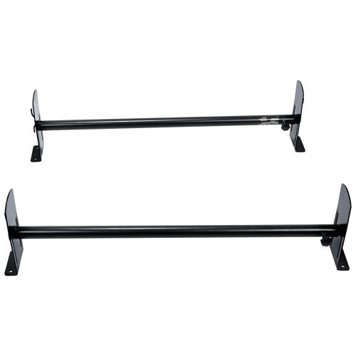 Van Roof Ladder Rack 2 Bars Alloy Steel Roof Racks 500 LBS Capacity Roof