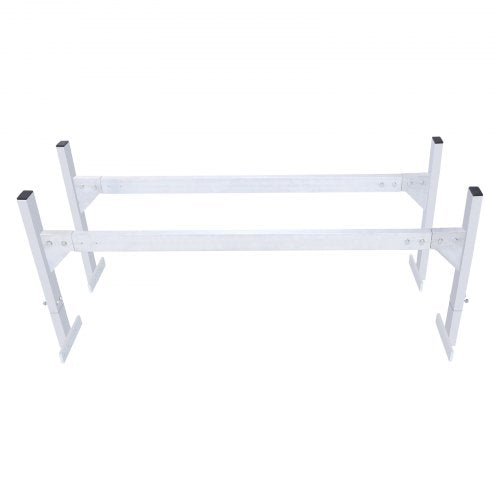Van Roof Ladder Rack 2 Bars Aluminum Alloy Roof Ladder Racks 400 LBS