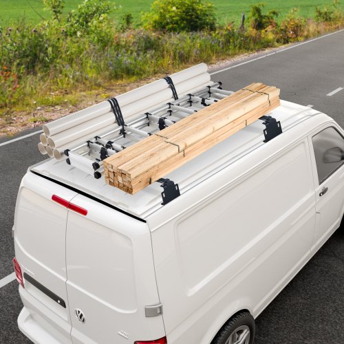 Trailer Ladder Rack Van Roof Ladder Rack for Universal Truck Roofs  1 INCH