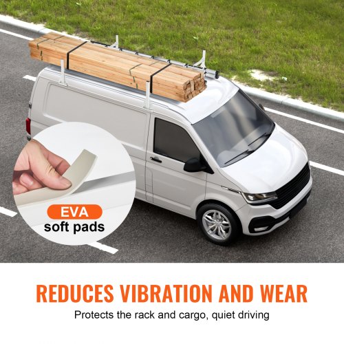 Trailer Ladder Rack 59 Adjustable Roof Rack 2 Crossbars Van Roof Ladder