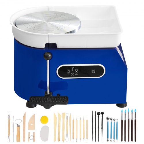 Pottery Wheel 450W For Adults and Beginners 11in Clay Wheel Machine