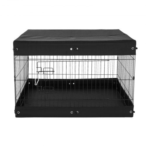 Dog Playpen 4 Pcs 24 x 36 in Panels Foldable Metal Pet Exercise Pen Dog