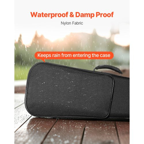 44 Full Size Violin Case Nylon Waterproof Lightweight Portable Travel
