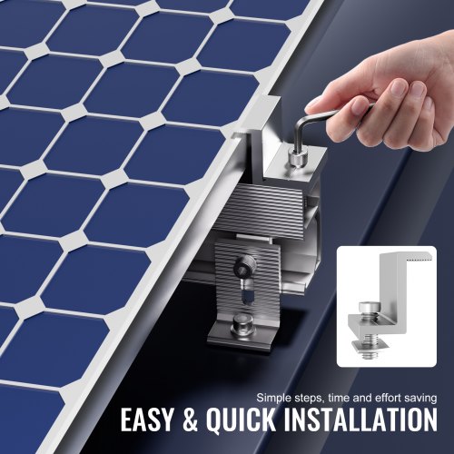 Solar Panel Mounting Brackets Solar Panel Mounting Kit for Various Roofs –